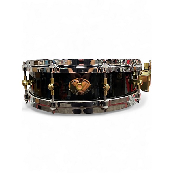 Used Noble & Cooley 14X3.5 Solid Shell Maple "The Phil Collins" Snare Black Drum