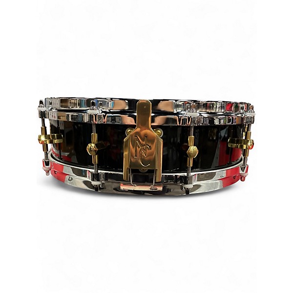 Used Noble & Cooley 14X3.5 Solid Shell Maple "The Phil Collins" Snare Black Drum