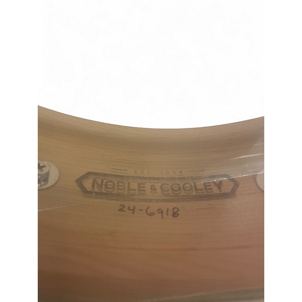Used Noble & Cooley 14X3.5 Solid Shell Maple "The Phil Collins" Snare Black Drum