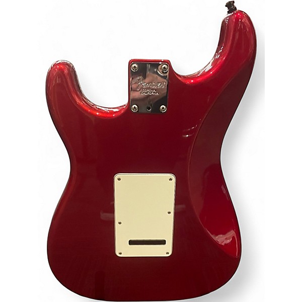 Used Fender American Professional Stratocaster with Rosewood Neck Cherry Solid Body Electric Guitar