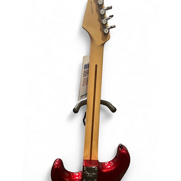 Used Fender American Professional Stratocaster with Rosewood Neck Cherry Solid Body Electric Guitar