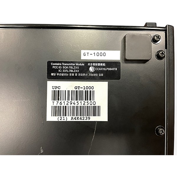 Used BOSS GT1000 Effect Processor