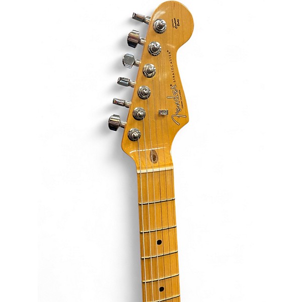 Used 2022 Fender American Professional II Stratocaster Olympic White Solid Body Electric Guitar