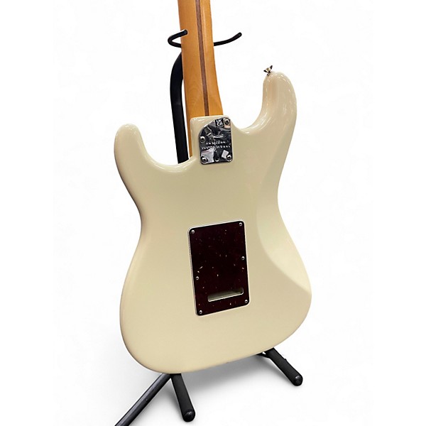 Used 2022 Fender American Professional II Stratocaster Olympic White Solid Body Electric Guitar