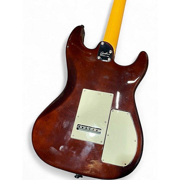 Used Godin Session Left Handed Rustic Burst Electric Guitar