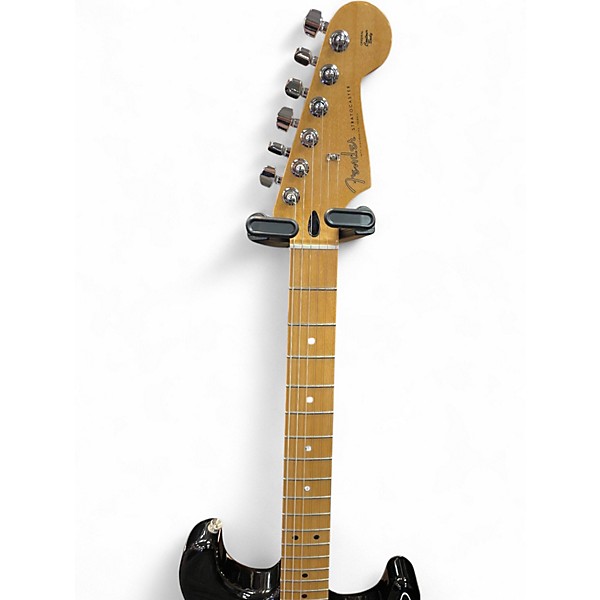 Used Fender Standard Stratocaster Black Solid Body Electric Guitar