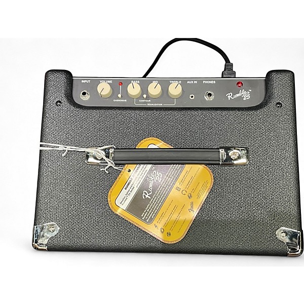 Used Fender Rumble 25 25W 1x10 Bass Combo Amp