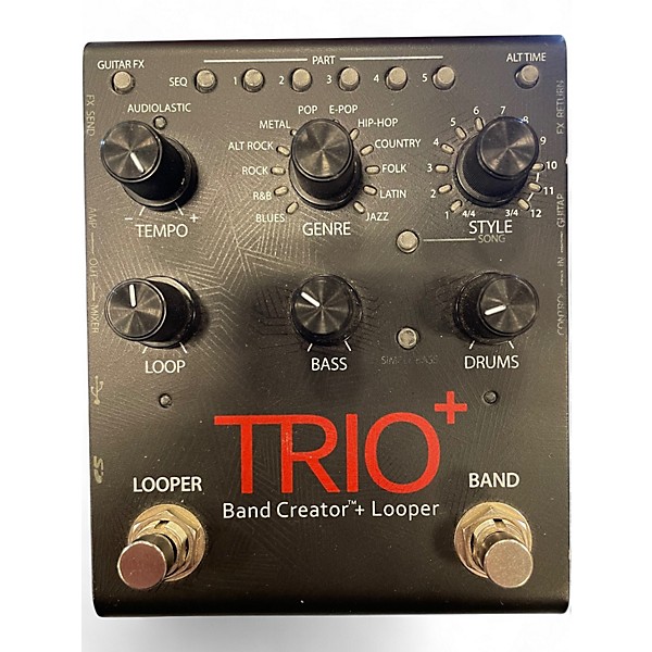 Used DigiTech Trio+ Band Creator Plus Looper Pedal