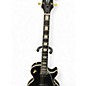 Used 2023 Epiphone Les Paul Custom P90 Ebony Solid Body Electric Guitar