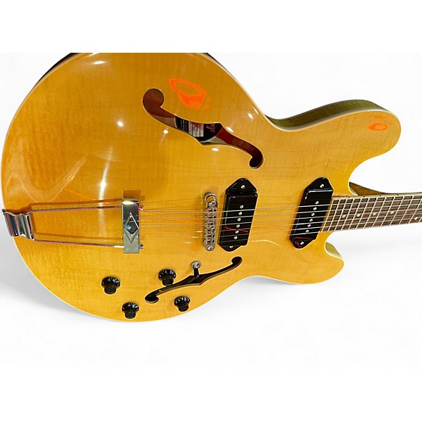 Used Heritage H530 Natural Hollow Body Electric Guitar