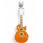 Used 2005 Epiphone Les Paul Classic Amber Solid Body Electric Guitar thumbnail