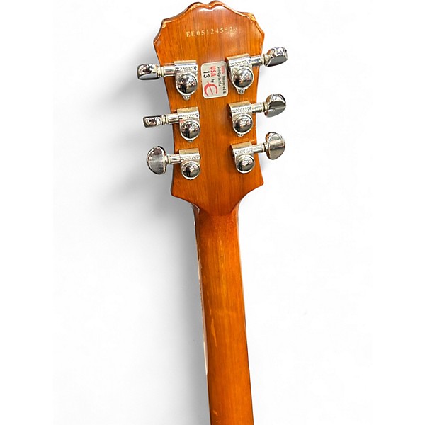 Used 2005 Epiphone Les Paul Classic Amber Solid Body Electric Guitar