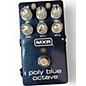 Used MXR poly blue octave Effect Pedal thumbnail