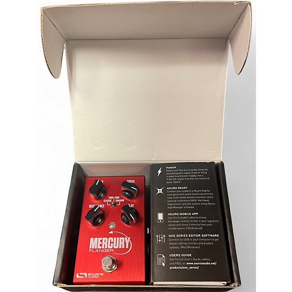Used Source Audio SA240 Mercury Flanger Effect Pedal