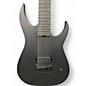 Used Schecter Guitar Research KM7 MKiii Black Baritone Black Solid Body Electric Guitar