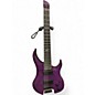 Used Legator Ghost Super Shred Purple Flame Solid Body Electric Guitar thumbnail