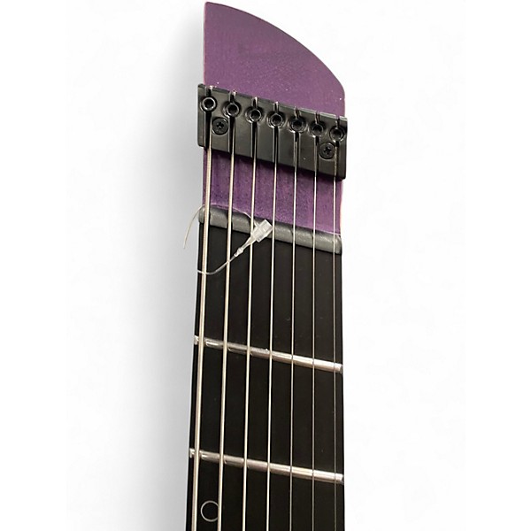 Used Legator Ghost Super Shred Purple Flame Solid Body Electric Guitar