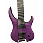 Used Legator Ghost Super Shred Purple Flame Solid Body Electric Guitar