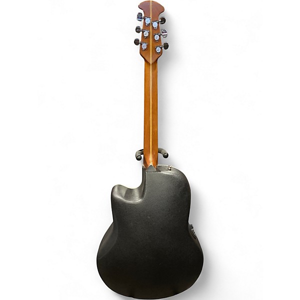 Used Ovation 1771LX Standard Balladeer Red Acoustic Electric Guitar