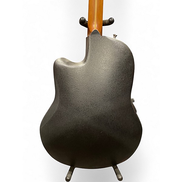 Used Ovation 1771LX Standard Balladeer Red Acoustic Electric Guitar