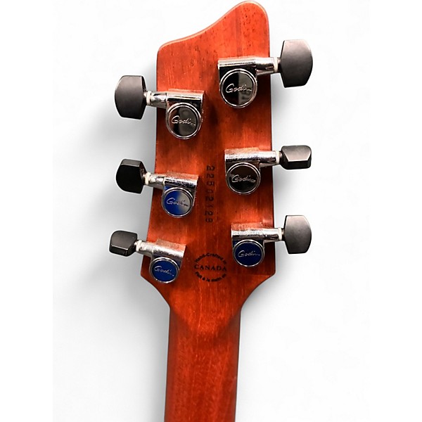 Used Godin XTSA HSH 13-Pin Trans Black Solid Body Electric Guitar