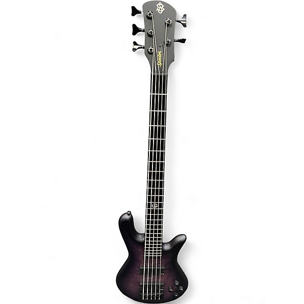 Used Spector NS PULSE II ULTRA VIOLET MATTE Electric Bass Guitar