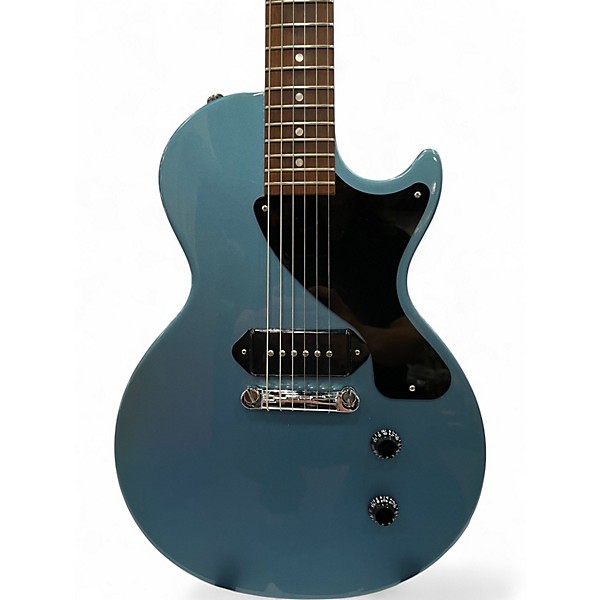 Used 2012 Gibson Les Paul Junior Pelham Blue Solid Body Electric Guitar