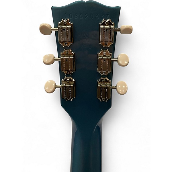 Used 2012 Gibson Les Paul Junior Pelham Blue Solid Body Electric Guitar