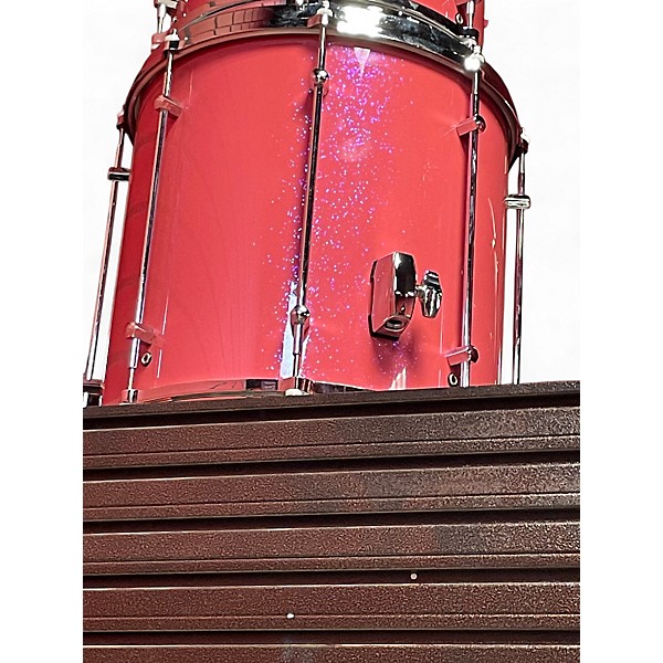 Used Noble & Cooley 3 Piece 3 PIECE CD PINK SPARKLE Drum Kit