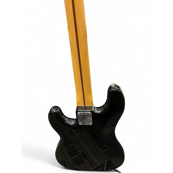 Vintage 1980s Fender Standard Precision Bass Black Electric Bass Guitar