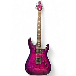 Used Schecter  Omen Extreme 6 MAGENTA  Solid Body Electric Guitar