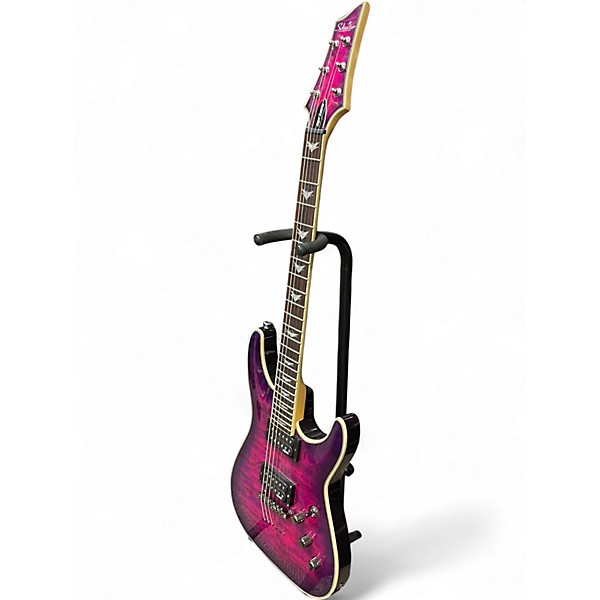 Used Schecter  Omen Extreme 6 MAGENTA  Solid Body Electric Guitar