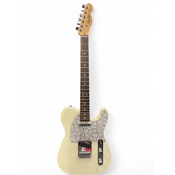 Used Fender Standard Telecaster Olympic White Solid Body Electric Guitar