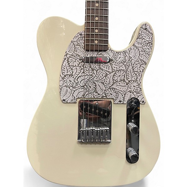 Used Fender Standard Telecaster Olympic White Solid Body Electric Guitar