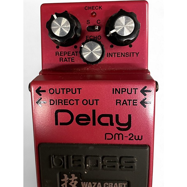 Used BOSS DM2W Delay Waza Craft Effect Pedal