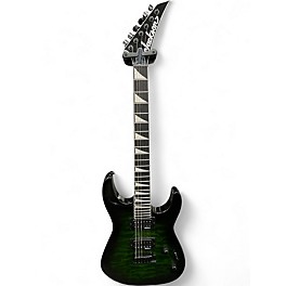 Used Jackson JS20 Dinky Trans Green Solid Body Electric Guitar