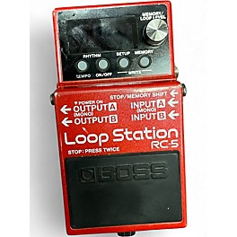 Used BOSS RC50 Loop Station Pedal