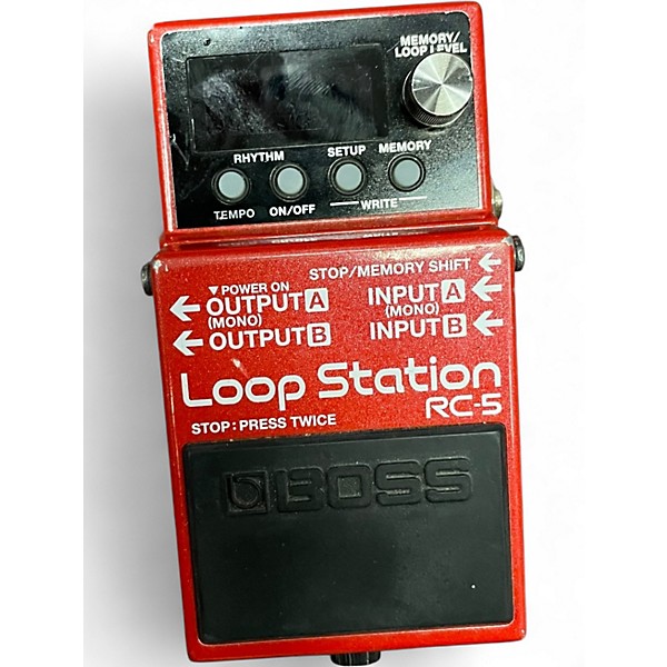Used BOSS RC50 Loop Station Pedal