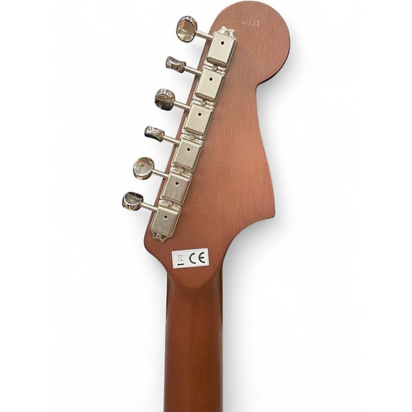 Used Fender Redondo LEFT HANDED Black Acoustic Electric Guitar