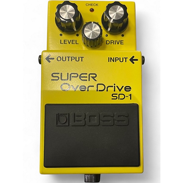 Used BOSS SD1 Super Overdrive Effect Pedal