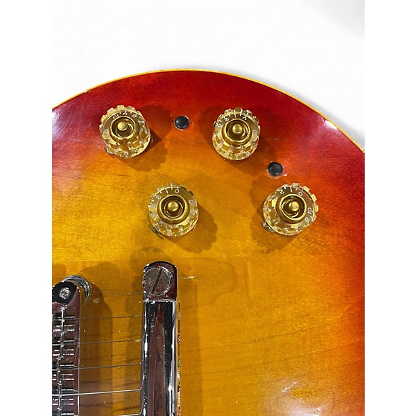 Vintage 1975 Gibson LES PAUL 2 Color Sunburst Solid Body Electric Guitar