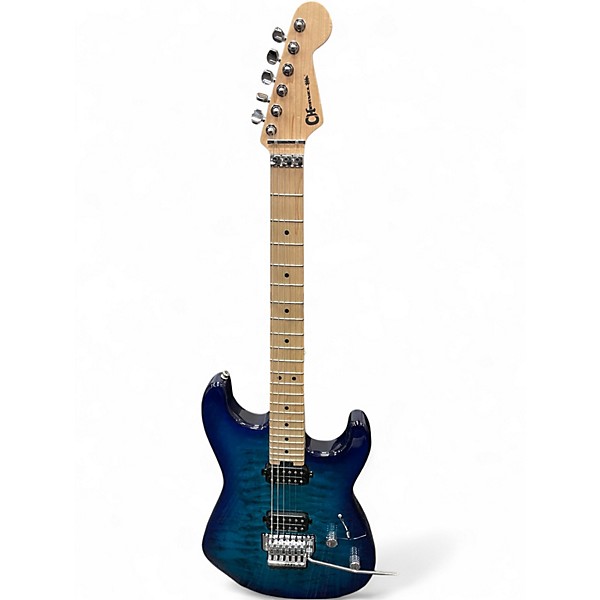 Used Charvel Pro Mod San Dimas HH HT Blue Solid Body Electric Guitar