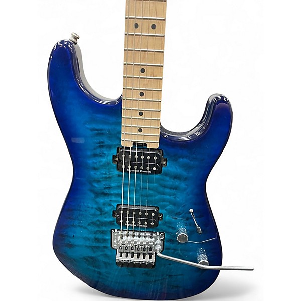 Used Charvel Pro Mod San Dimas HH HT Blue Solid Body Electric Guitar