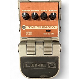 Used Line 6 Tonecore Tap Tremolo Effect Pedal