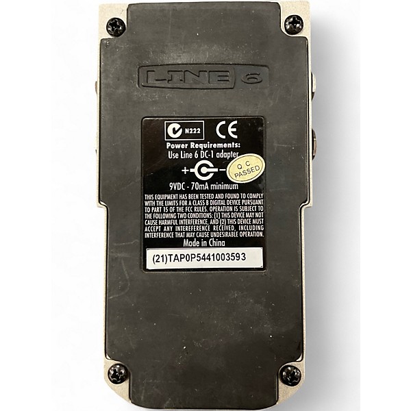 Used Line 6 Tonecore Tap Tremolo Effect Pedal