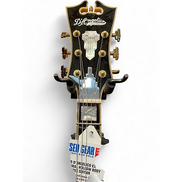 Used D'Angelico EXL-1 Natural Hollow Body Electric Guitar