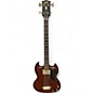Vintage 1963 Gibson EBL Brown Electric Bass Guitar thumbnail