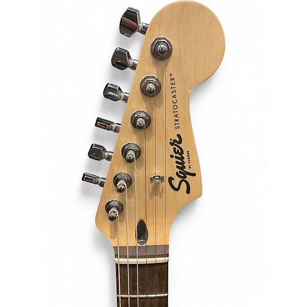 Used Squier Standard Stratocaster Blue Solid Body Electric Guitar