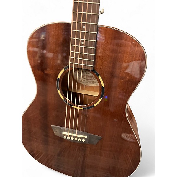 Used Washburn WL012SE-0 Natural Acoustic Electric Guitar