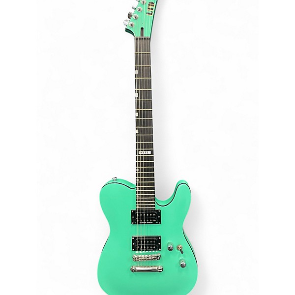 Used ESP LTD ECLIPSE NT '87 Turquoise Solid Body Electric Guitar